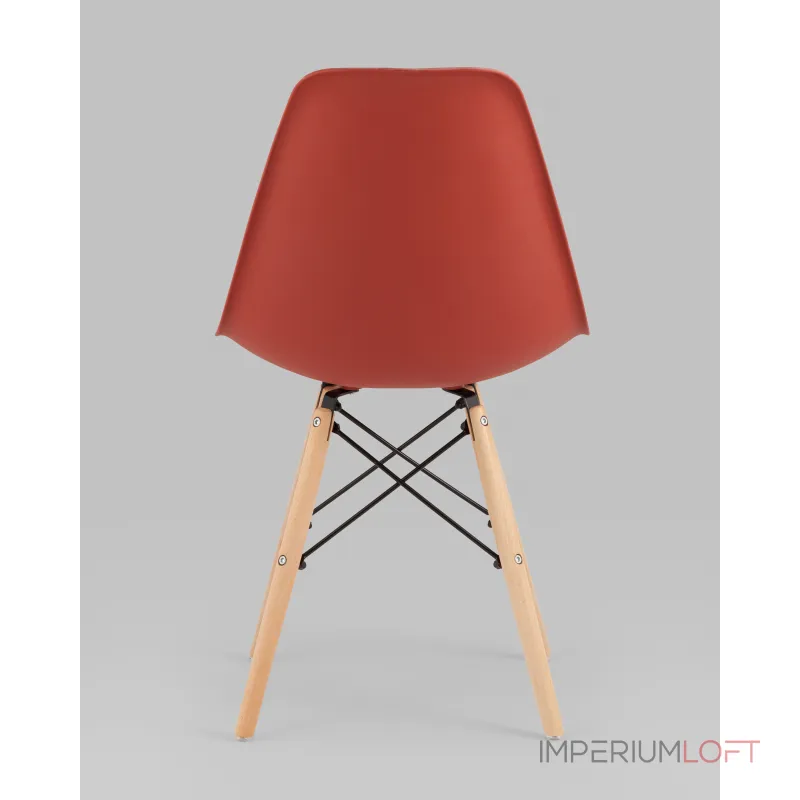 Стул Eames Style DSW терракотовый x4 (разборный каркас) Stool Group УТ000039376 от ImperiumLoft