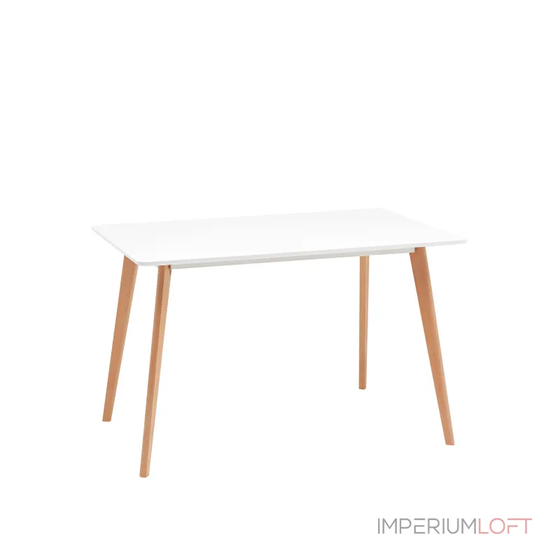 Стол обеденный FRANK NEW 120*80 белый Stool Group УТ000038924 от ImperiumLoft