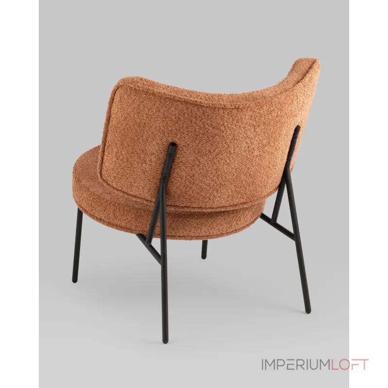 Кресло District Lounge букле терракотовый Stool Group УТ000039111 от ImperiumLoft Кресло District Lounge букле терракотовый Stool Group УТ000039111 от ImperiumLoft