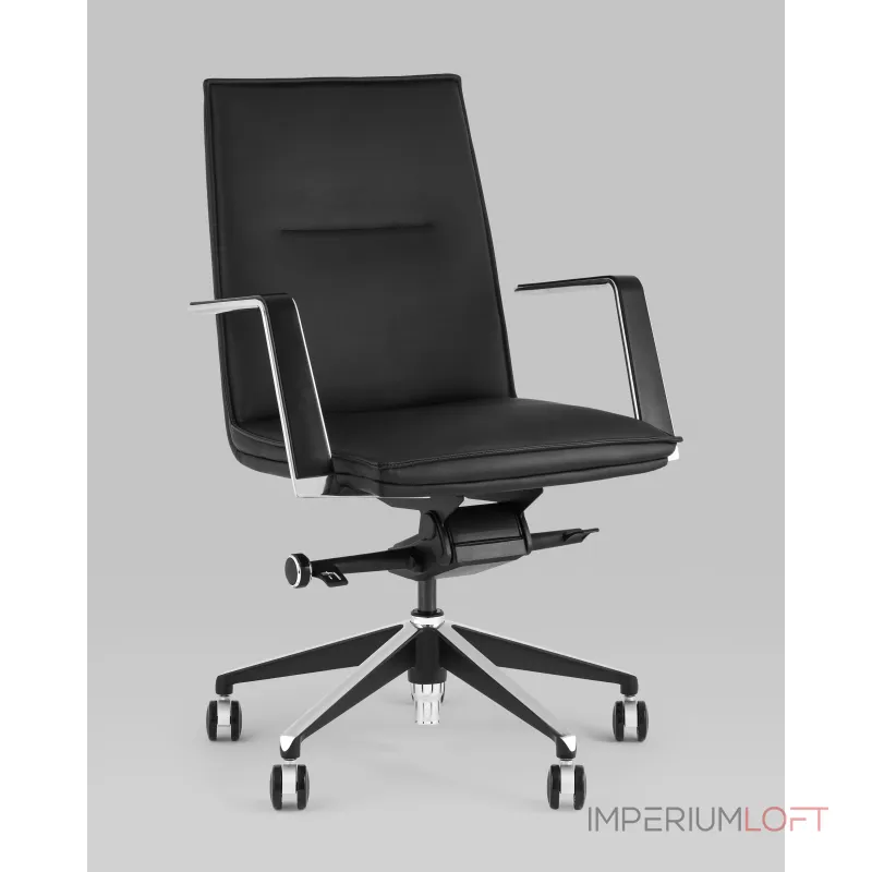 Кресло офисное Arrow черный Stool Group УТ000038538 от ImperiumLoft