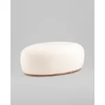 Пуф Полли XL тедди белый Stool Group УТ000039495 от ImperiumLoft