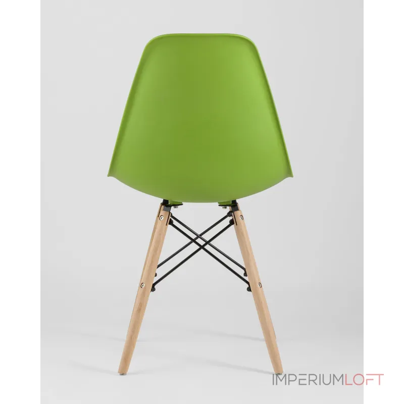 Стул Eames Style DSW зеленый (разборный каркас) Stool Group УТ000037591 от ImperiumLoft Стул Eames Style DSW зеленый (разборный каркас) Stool Group УТ000037591 от ImperiumLoft