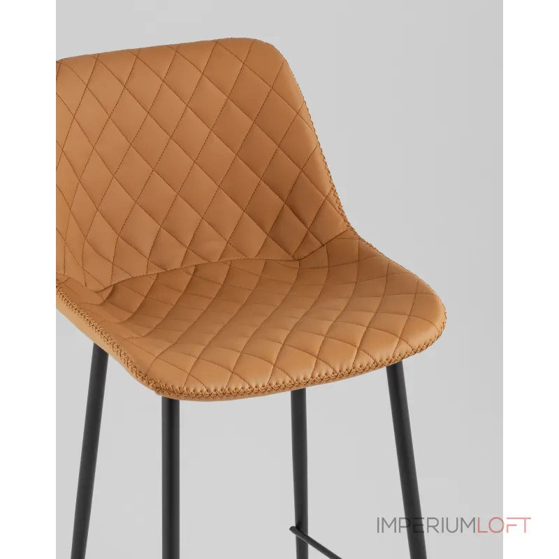 Стул барный Arch экокожа коричневый Stool Group УТ000039350 от ImperiumLoft Стул барный Arch экокожа коричневый Stool Group УТ000039350 от ImperiumLoft