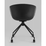 Кресло офисное LIBRA рогожка черный Stool Group УТ000038152 от ImperiumLoft