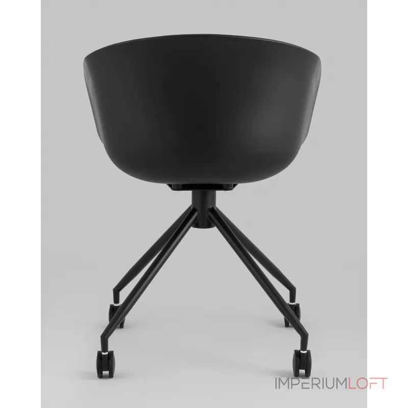 Кресло офисное LIBRA рогожка черный Stool Group УТ000038152 от ImperiumLoft