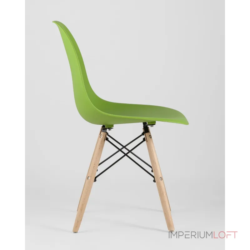 Стул Eames Style DSW зеленый (разборный каркас) Stool Group УТ000037591 от ImperiumLoft Стул Eames Style DSW зеленый (разборный каркас) Stool Group УТ000037591 от ImperiumLoft