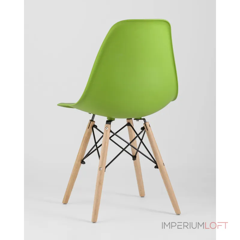 Стул Eames Style DSW зеленый (разборный каркас) Stool Group УТ000037591 от ImperiumLoft Стул Eames Style DSW зеленый (разборный каркас) Stool Group УТ000037591 от ImperiumLoft