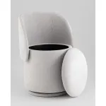 Пуф-трансформер вращающийся с ящиком Stool Group Таунсвилл УТ000042269 от ImperiumLoft