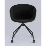 Кресло офисное LIBRA рогожка черный Stool Group УТ000038152 от ImperiumLoft