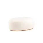 Пуф Полли XL тедди белый Stool Group УТ000039495 от ImperiumLoft