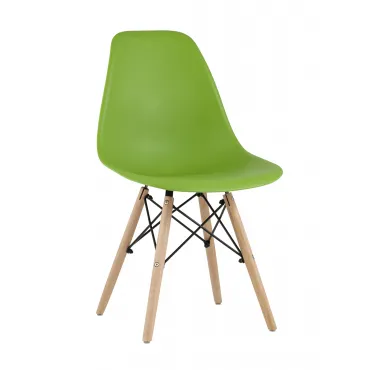 Стул Eames Style DSW зеленый (разборный каркас) Stool Group УТ000037591 Стул Eames Style DSW зеленый (разборный каркас) Stool Group УТ000037591