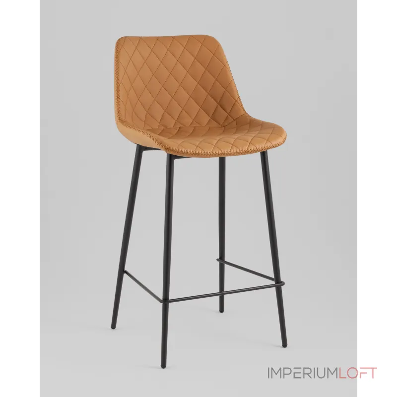 Стул барный Arch экокожа коричневый Stool Group УТ000039350 от ImperiumLoft Стул барный Arch экокожа коричневый Stool Group УТ000039350 от ImperiumLoft