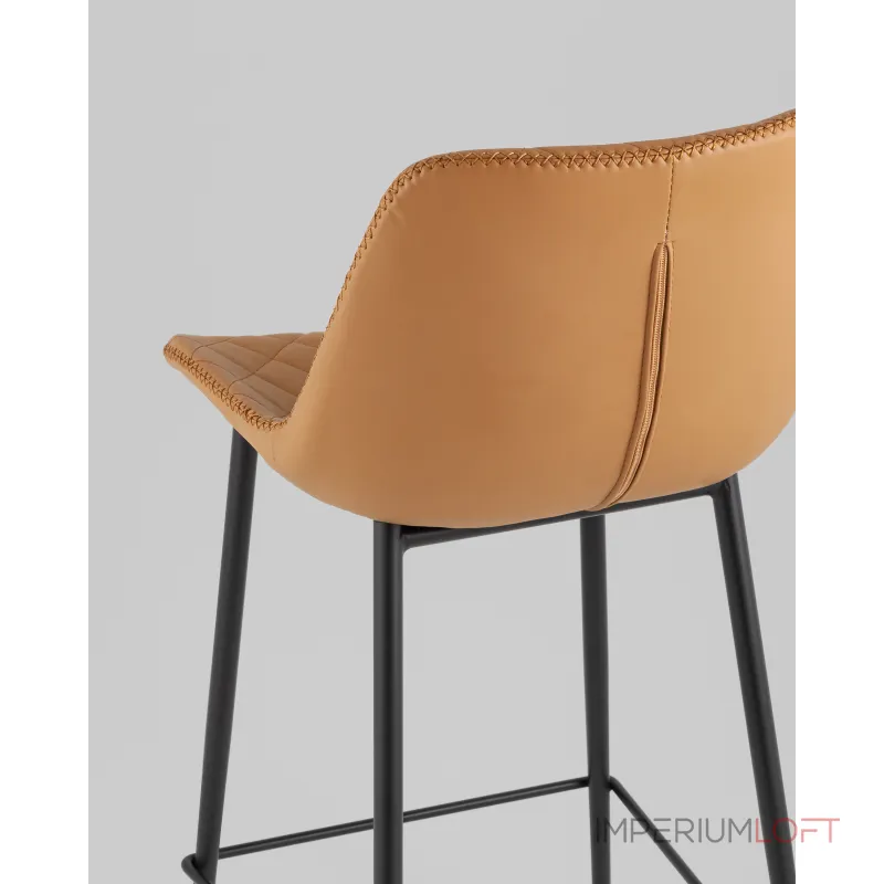 Стул барный Arch экокожа коричневый Stool Group УТ000039350 от ImperiumLoft Стул барный Arch экокожа коричневый Stool Group УТ000039350 от ImperiumLoft