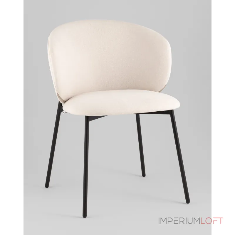 Стул Блейз велюр молочный Stool Group УТ000039826 от ImperiumLoft Стул Блейз велюр молочный Stool Group УТ000039826 от ImperiumLoft