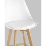 Стул барный FRANKFURT белый 4 шт Stool Group УТ000038332 от ImperiumLoft
