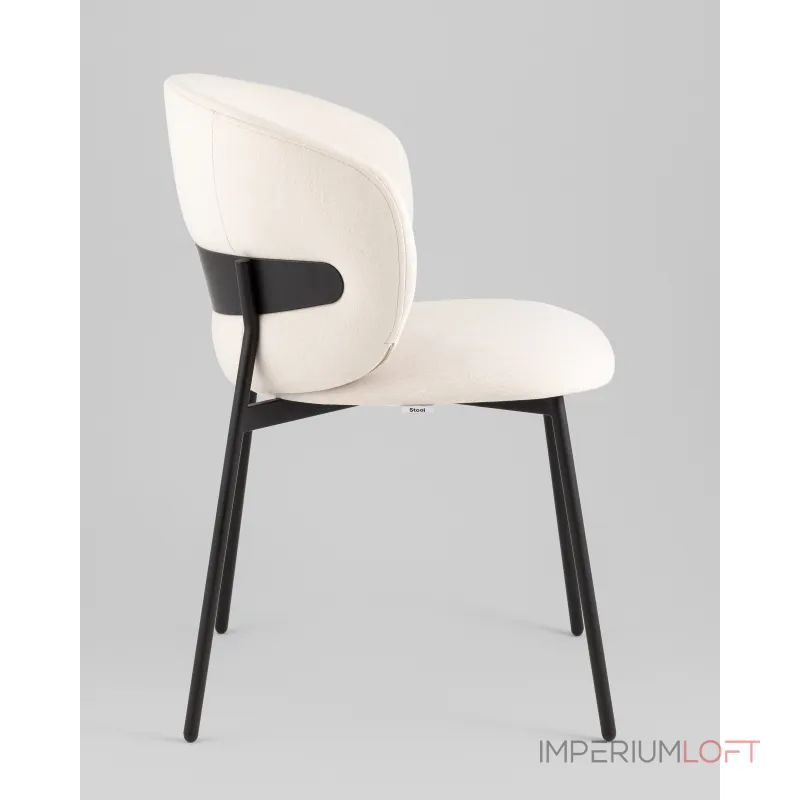 Стул Блейз велюр молочный Stool Group УТ000039826 от ImperiumLoft Стул Блейз велюр молочный Stool Group УТ000039826 от ImperiumLoft