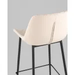 Стул барный Arch экокожа светло-серый Stool Group УТ000039352 от ImperiumLoft