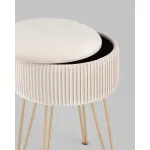 Пуф Астор бежевый Stool Group УТ000039496 от ImperiumLoft