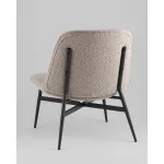 Кресло лаунж Ease коричневый Stool Group УТ000038983 от ImperiumLoft