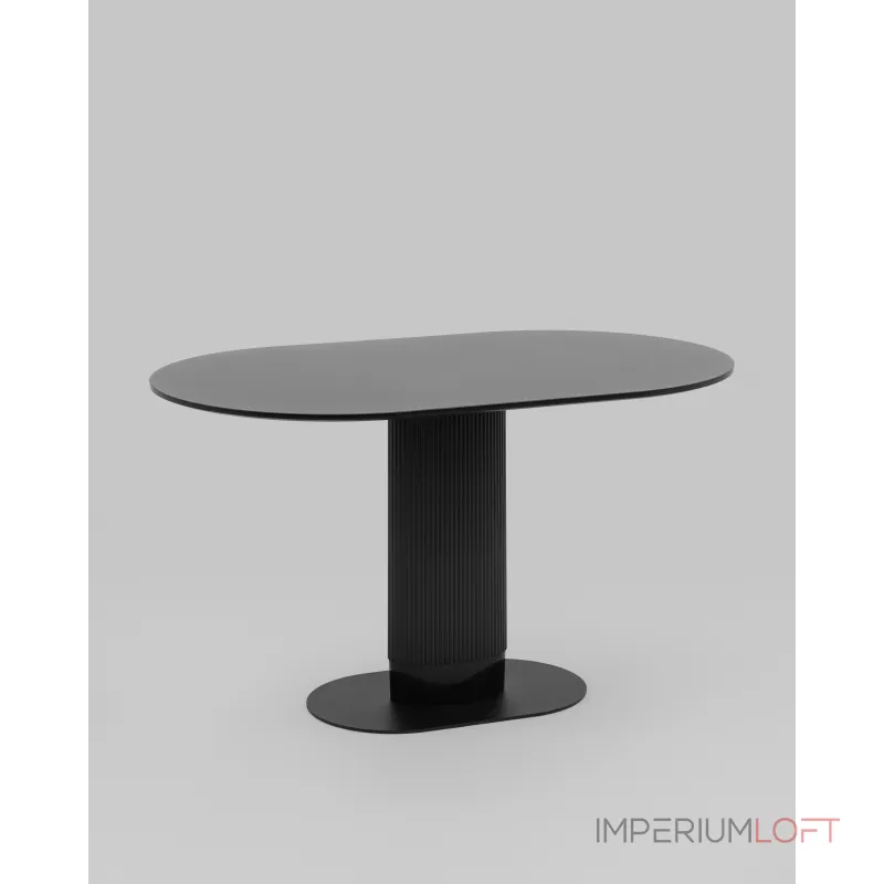 Стол обеденный Mystery 130*80 черный Stool Group УТ000039508 от ImperiumLoft