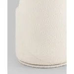 Пуф Loreen вращающийся букле белый Stool Group УТ000039104 от ImperiumLoft
