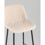 Стул барный Arch экокожа светло-серый Stool Group УТ000039352 от ImperiumLoft