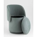 Пуф-трансформер вращающийся с ящиком Stool Group Таунсвилл УТ000042270 от ImperiumLoft