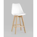 Стул барный FRANKFURT белый 4 шт Stool Group УТ000038332 от ImperiumLoft