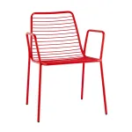 Стул с подлокотниками Дели металл красный Stool Group УТ000039268 от ImperiumLoft