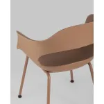 Стул Lady пластик коричневый 4 шт. Stool Group УТ000037271 от ImperiumLoft