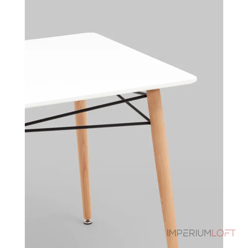 Стол Eames DSW Rectangle New 120*80 белый Stool Group УТ000038926 от ImperiumLoft Стол Eames DSW Rectangle New 120*80 белый Stool Group УТ000038926 от ImperiumLoft