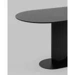 Стол обеденный Mystery 130*80 черный Stool Group УТ000039508 от ImperiumLoft