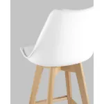 Стул барный FRANKFURT белый 4 шт Stool Group УТ000038332 от ImperiumLoft