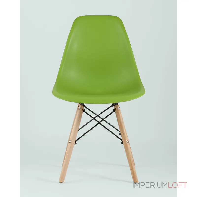 Стул Eames Style DSW зеленый x4 (разборный каркас) Stool Group УТ000037605 от ImperiumLoft