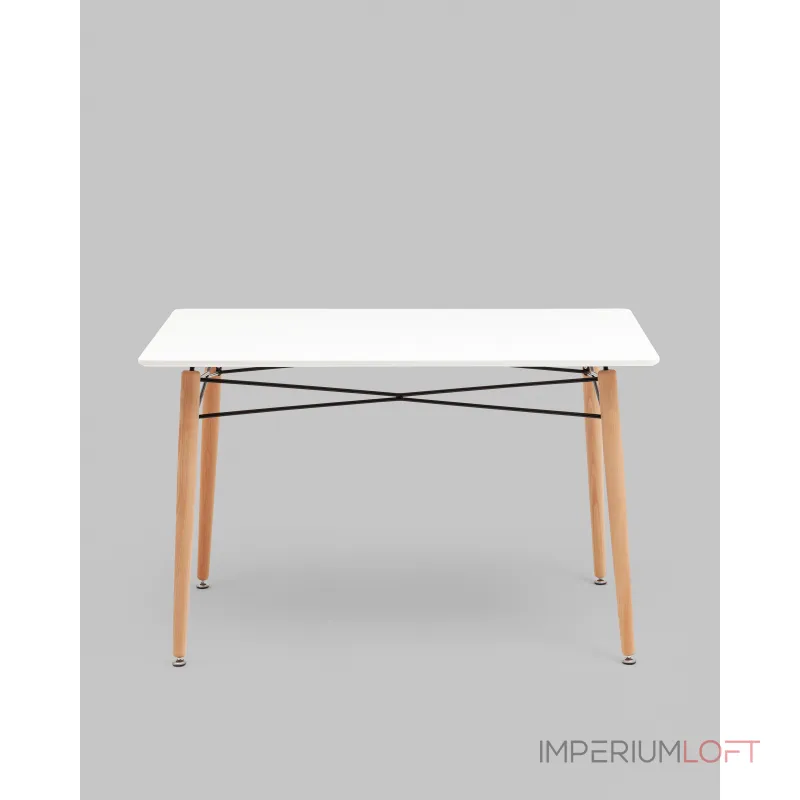 Стол Eames DSW Rectangle New 120*80 белый Stool Group УТ000038926 от ImperiumLoft Стол Eames DSW Rectangle New 120*80 белый Stool Group УТ000038926 от ImperiumLoft