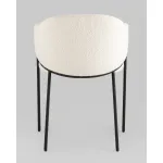 Стул Brace букле белый Stool Group УТ000039131 от ImperiumLoft