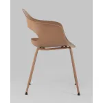 Стул Lady пластик коричневый 4 шт. Stool Group УТ000037271 от ImperiumLoft