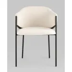 Стул Brace букле белый Stool Group УТ000039131 от ImperiumLoft