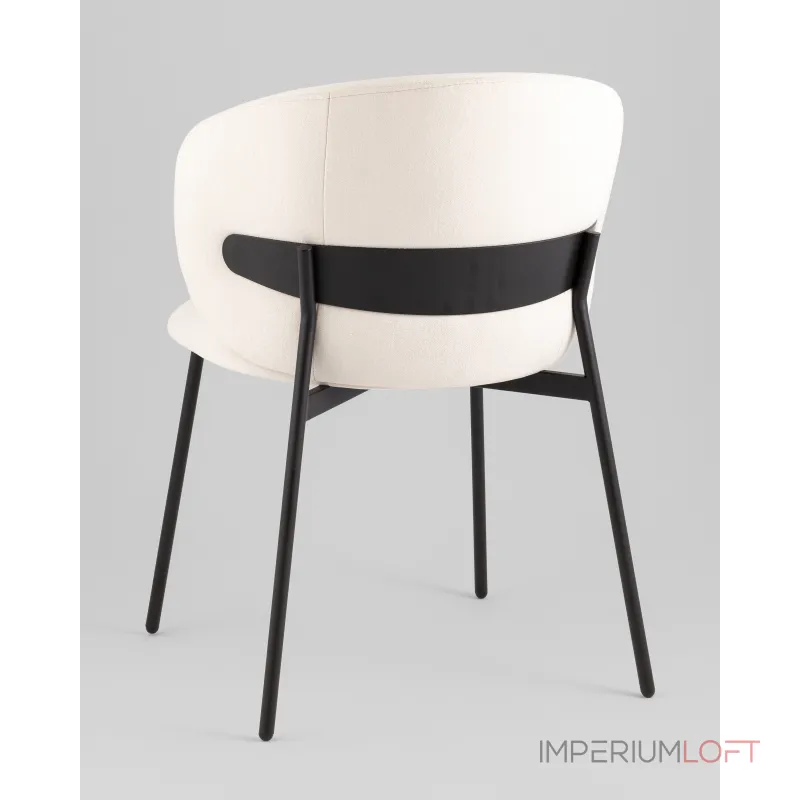 Стул Блейз велюр молочный Stool Group УТ000039826 от ImperiumLoft Стул Блейз велюр молочный Stool Group УТ000039826 от ImperiumLoft