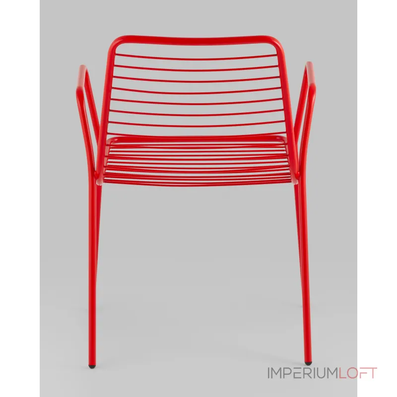 Стул с подлокотниками Дели металл красный Stool Group УТ000039268 от ImperiumLoft Стул с подлокотниками Дели металл красный Stool Group УТ000039268 от ImperiumLoft