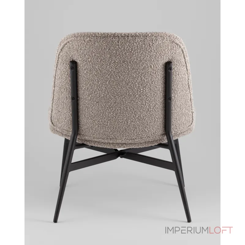 Кресло лаунж Ease коричневый Stool Group УТ000038983 от ImperiumLoft