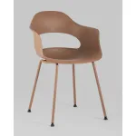 Стул Lady пластик коричневый 4 шт. Stool Group УТ000037271 от ImperiumLoft