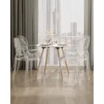 Стол Oslo Round WT New белый Stool Group УТ000038928 от ImperiumLoft