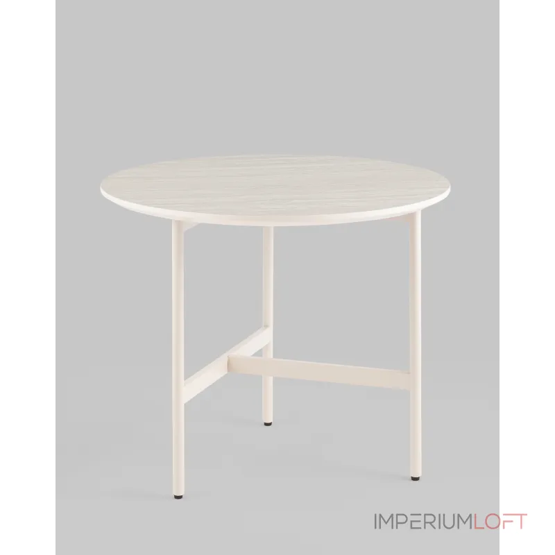 Столик журнальный Make кремовый Stool Group УТ000039049 от ImperiumLoft Столик журнальный Make кремовый Stool Group УТ000039049 от ImperiumLoft