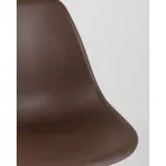 Стул Eames Style DSW коричневый (разборный каркас) Stool Group УТ000037592 от ImperiumLoft