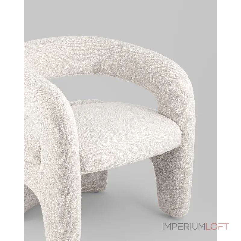 Кресло лаунж Bones жемчужный Stool Group УТ000038993 от ImperiumLoft Кресло лаунж Bones жемчужный Stool Group УТ000038993 от ImperiumLoft