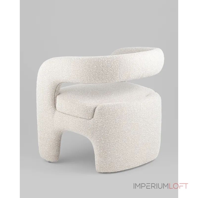 Кресло лаунж Bones жемчужный Stool Group УТ000038993 от ImperiumLoft Кресло лаунж Bones жемчужный Stool Group УТ000038993 от ImperiumLoft