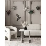 Кресло лаунж Bones жемчужный Stool Group УТ000038993 от ImperiumLoft