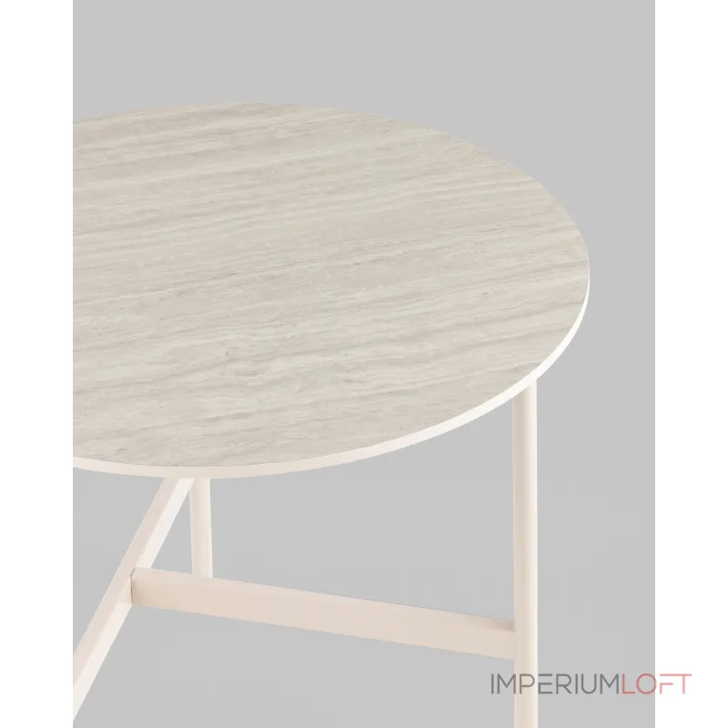 Столик журнальный Make кремовый Stool Group УТ000039049 от ImperiumLoft Столик журнальный Make кремовый Stool Group УТ000039049 от ImperiumLoft