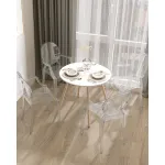 Стол Oslo Round WT New белый Stool Group УТ000038928 от ImperiumLoft